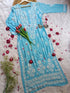 Shraddha kapoor sky blue modal kurti